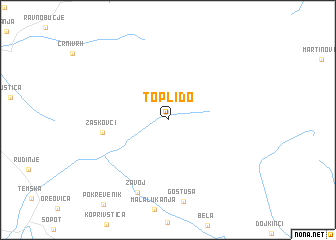 map of Topli Do