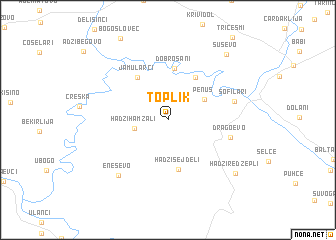 map of Toplik