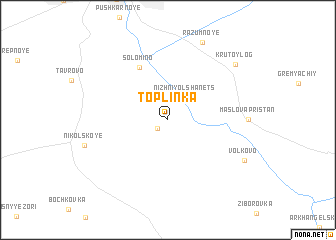 map of Toplinka