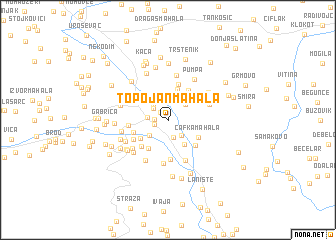 map of Topojan-Mahala