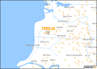 map of Topojë