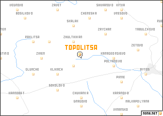 map of Topolitsa