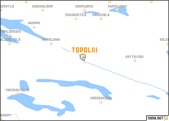 map of Topol\