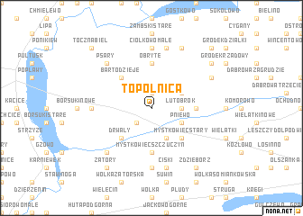 map of Topolnica