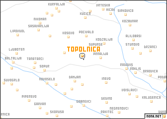 map of Topolnica