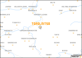 map of Topolʼnitsa