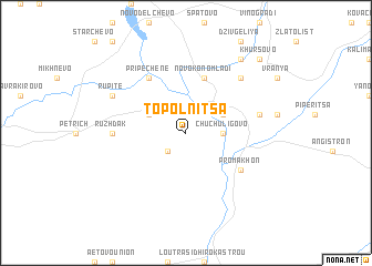 map of Topolnitsa