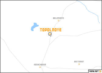 map of Topol\