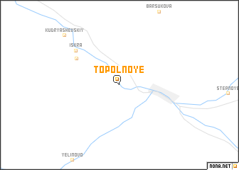 map of Topol\