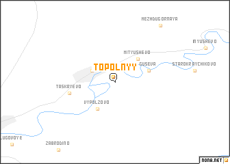 map of Topol\