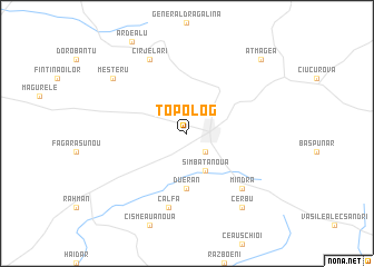 map of Topolog