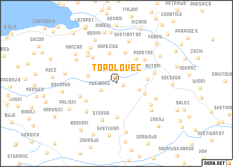 map of Topolovec