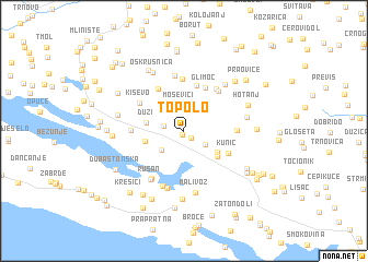 map of Topolo