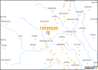 map of Topondan