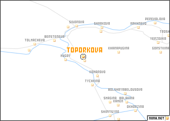 map of Toporkova