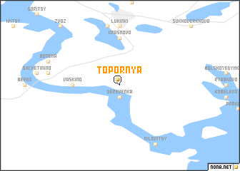 map of Topornya