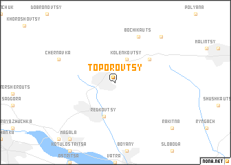 map of Toporovtsy