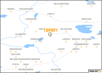 map of Topory