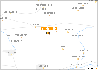 map of Topovka