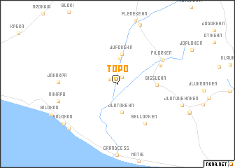 map of Topo