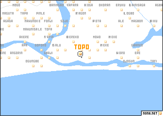 map of Topo