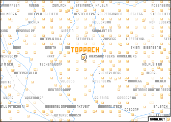 map of Töppach