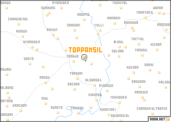 map of Toppamsil