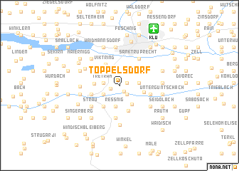 map of Toppelsdorf