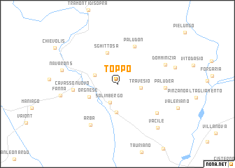 map of Toppo