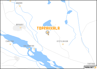 map of Toprakkala