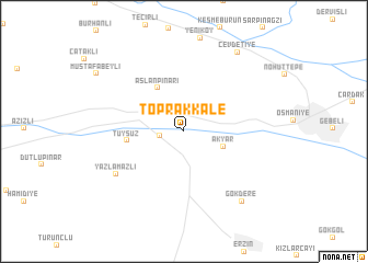 map of Toprakkale