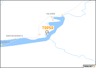 map of Topsa