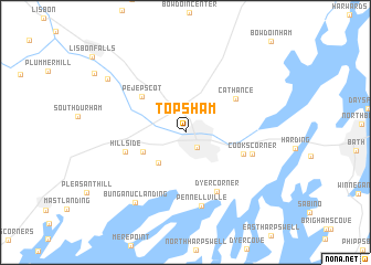 map of Topsham