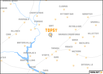 map of Topsy