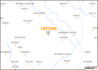 map of Toptepe