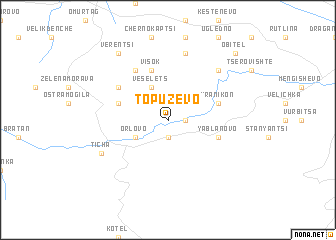 map of Topuzevo