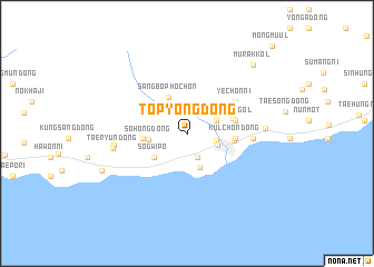 map of T\