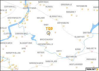 map of Top