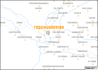 map of Toquihua Arriba