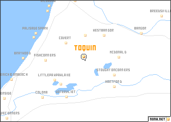 map of Toquin