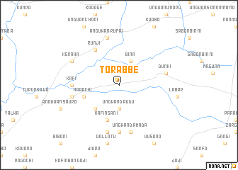 map of Torabbe