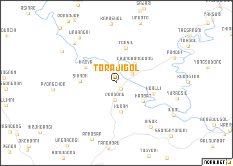 map of Toraji-gol