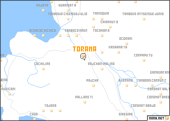 map of Torama