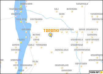 map of Toranki