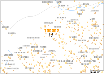 map of Torānr