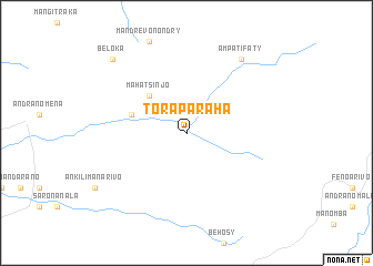 map of Toraparaha