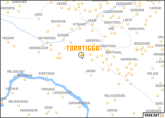 map of Toratigga