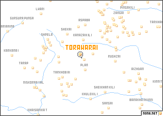 map of Tora Warai