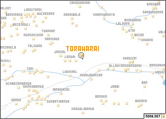 map of Torāwarai