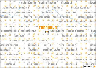 map of Torawela